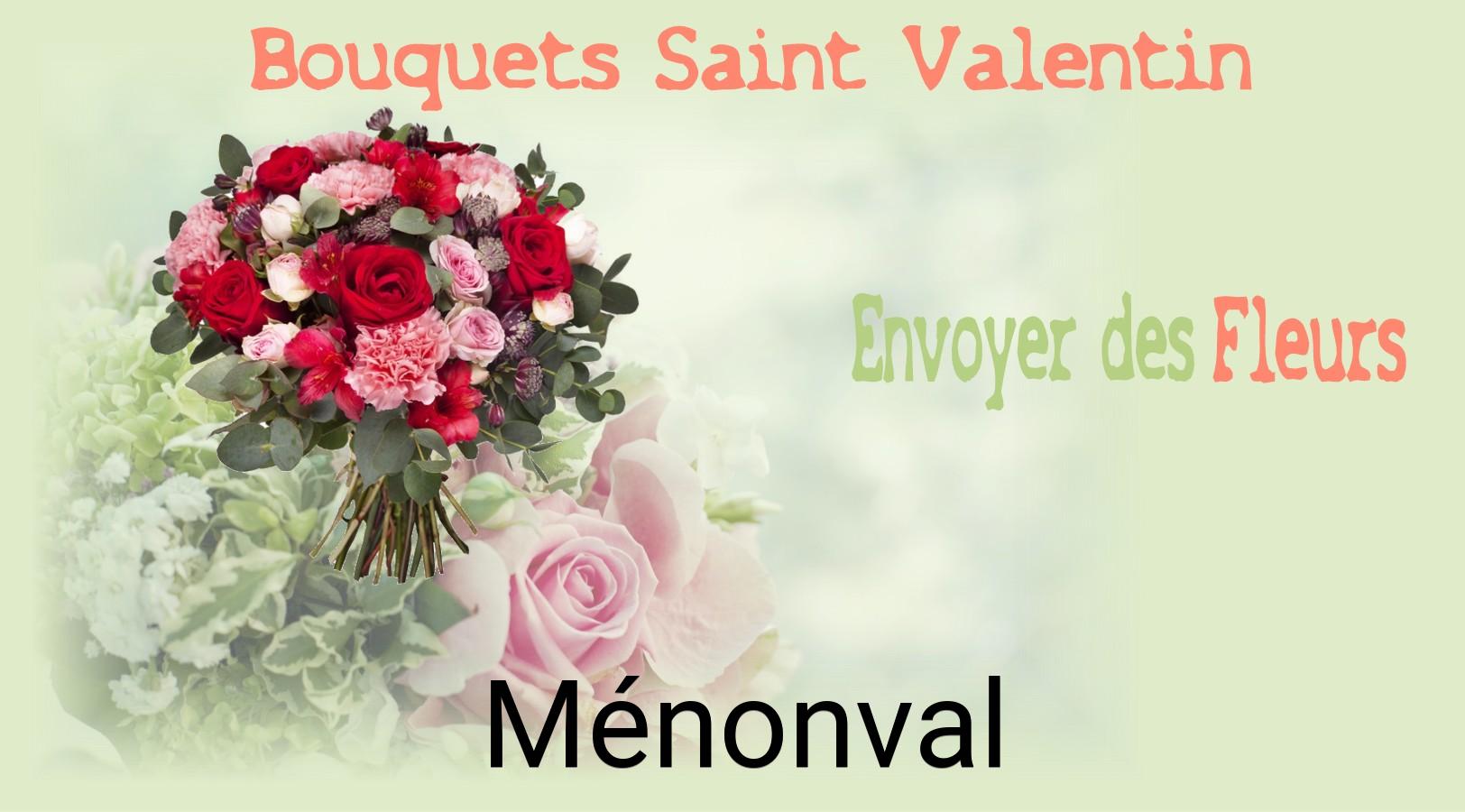 Roses de Saint-Valentin livrées à Ménonval
